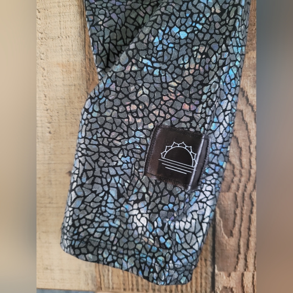 Purusha Iridescent Leggings, Women's Medium - Picture 5 of 5